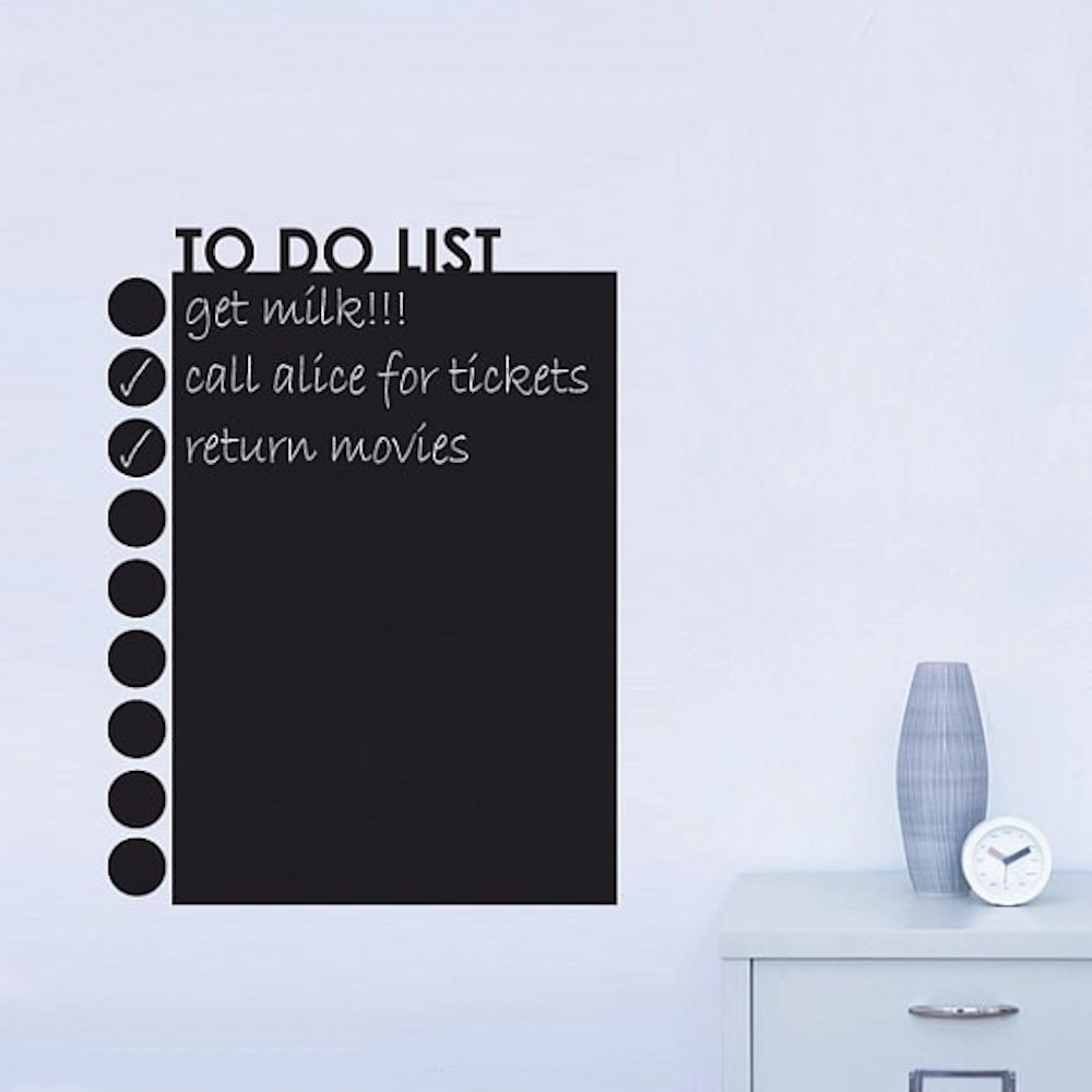 Blackboard, TO DO LIST