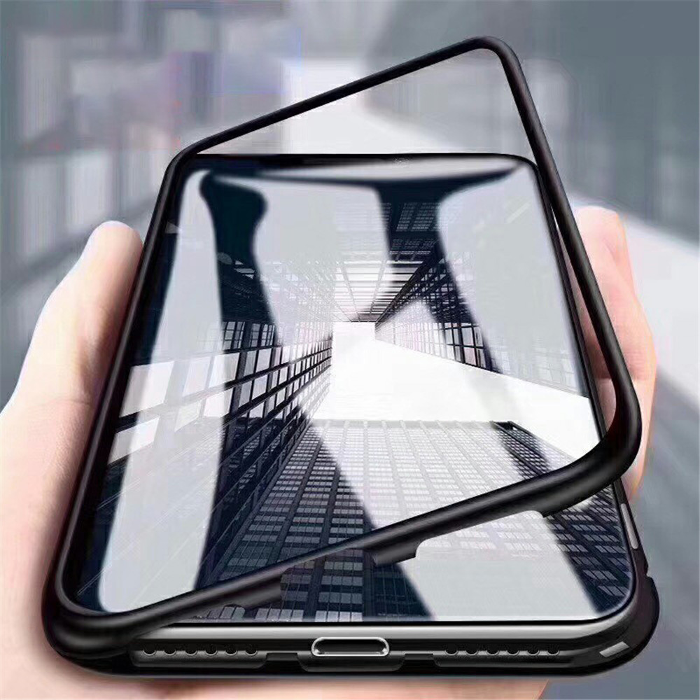 Qi ladda magnet skal skydd fodral iphone 7/8 - 5