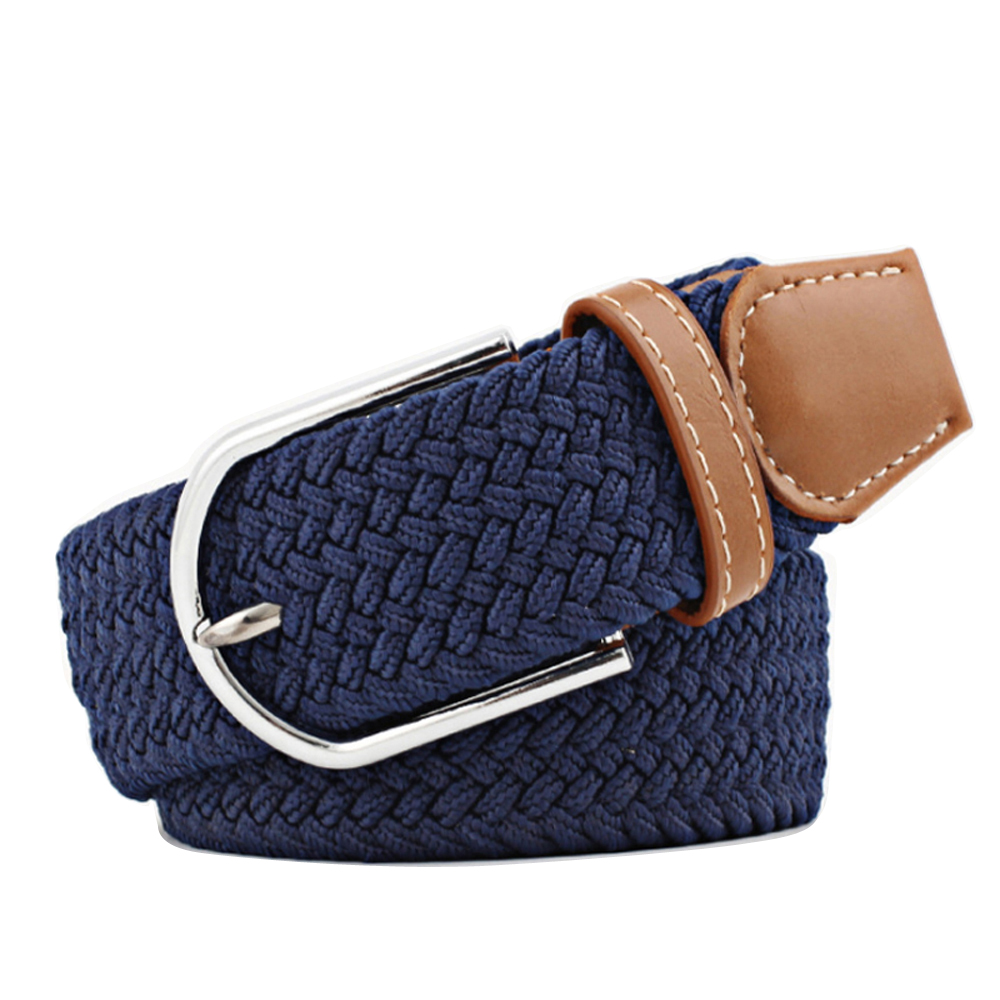 Bälte canvas 26 färger storlek W26 - W36 stretch justerbar längd - 5