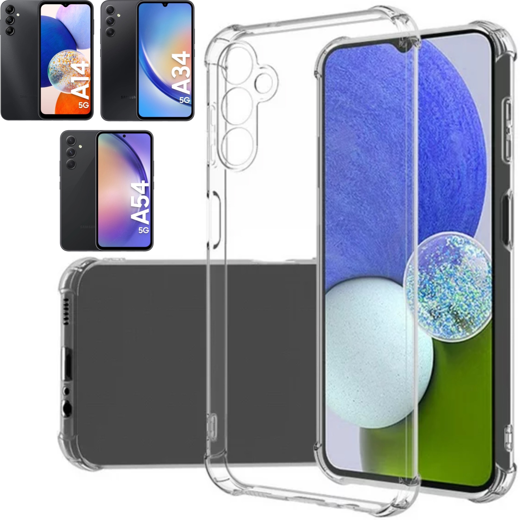 Samsung A14/A34/A54 skal mobilskal Army V3 -
