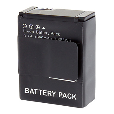 BATTERY PACK LI-ON FÖR GOPRO KAMERA HERO 3 3+ 