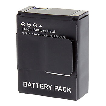 BATTERY PACK LI-ON FÖR GOPRO KAMERA HERO 3 3+ 