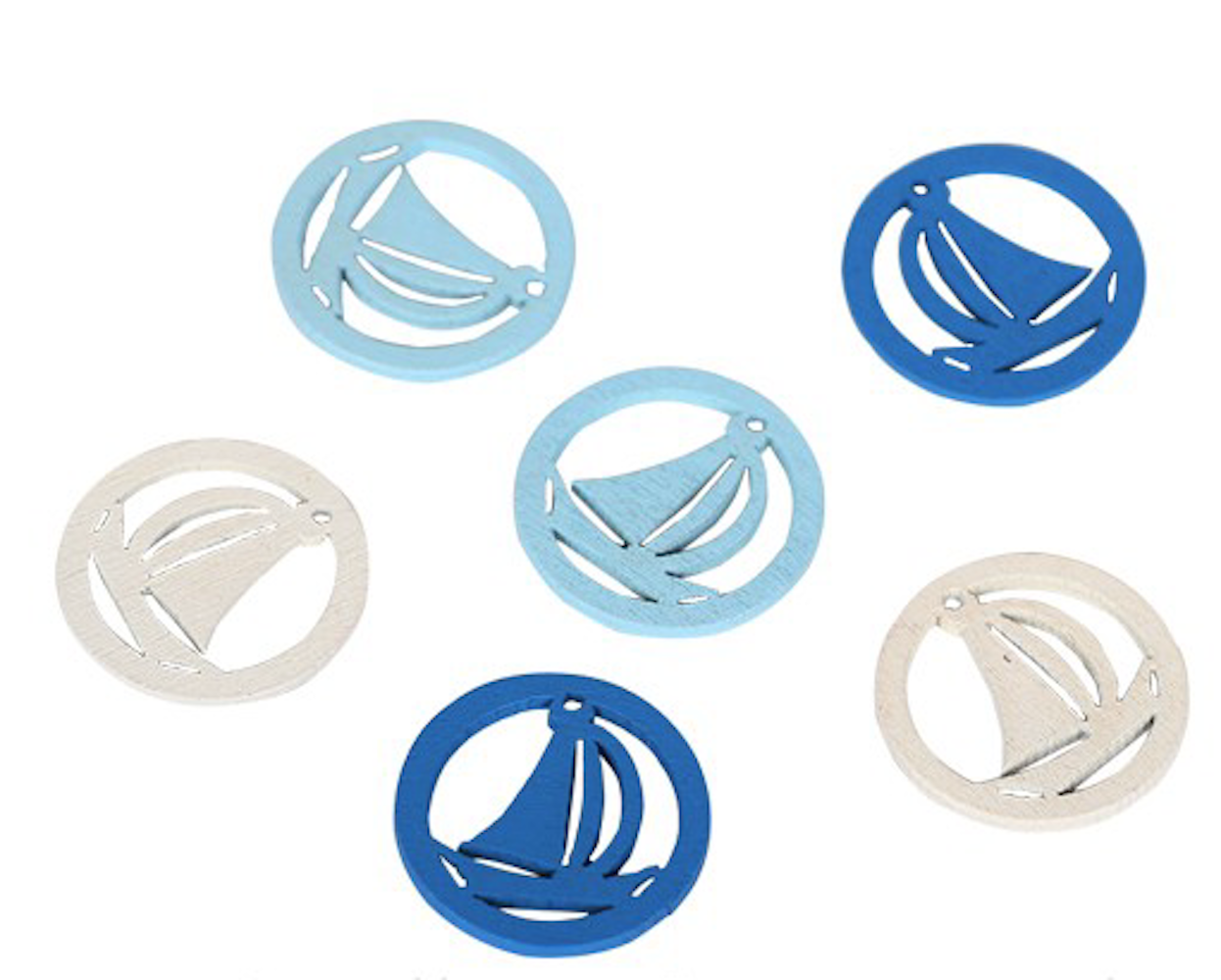 50 pack bordsdekorationer, båtar - 2