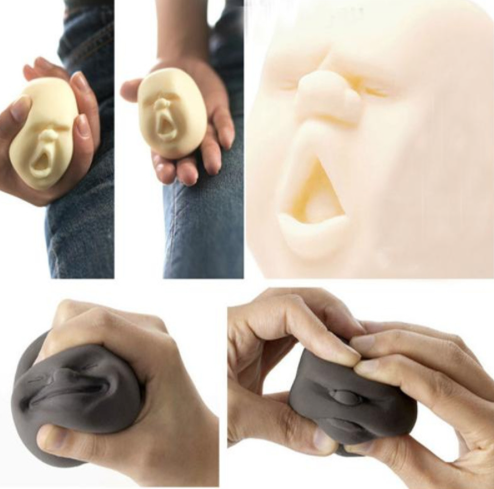 Stressboll ansikte