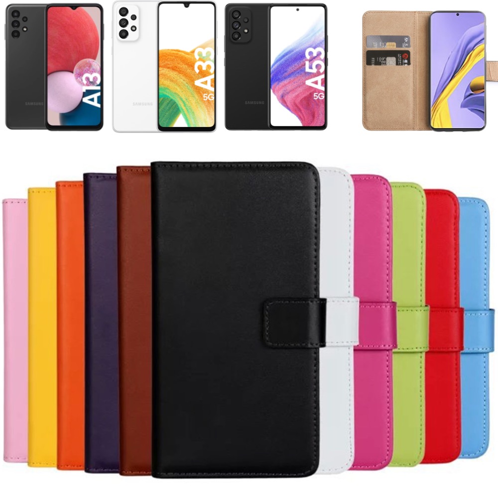 Samsung Galaxy A53/A33/A13 plånbok skal fodral korthållare -