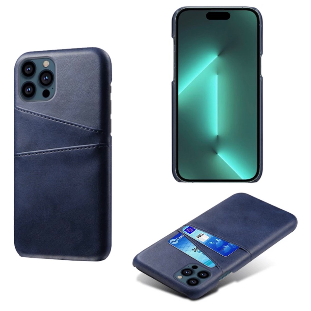 Korthållare Iphone 14 Pro Max skal mobilskal urtag åt laddare - - 4