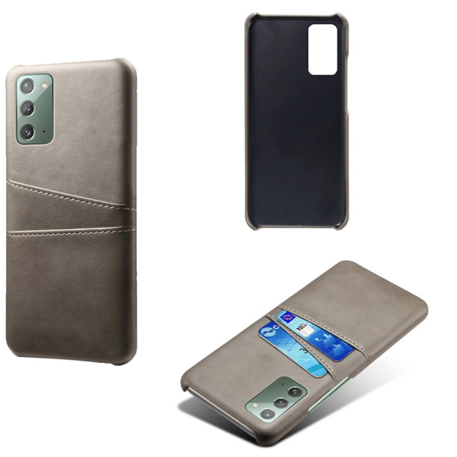 Samsung Note20 skal fodral skydd skinn kort visa mastercard - 13