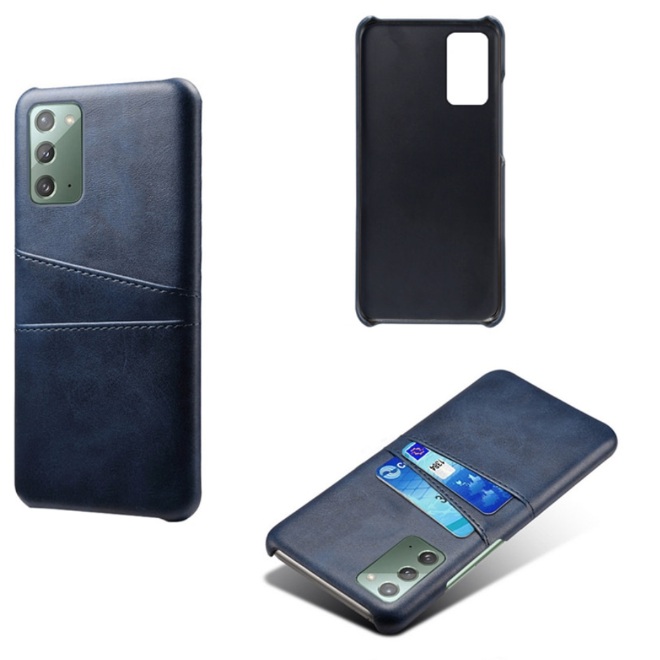 Samsung Note20 skal fodral skydd skinn kort visa mastercard - 5