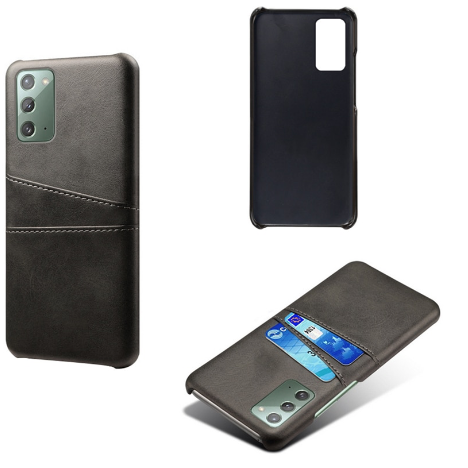 Samsung Note20 skal fodral skydd skinn kort visa mastercard - 2