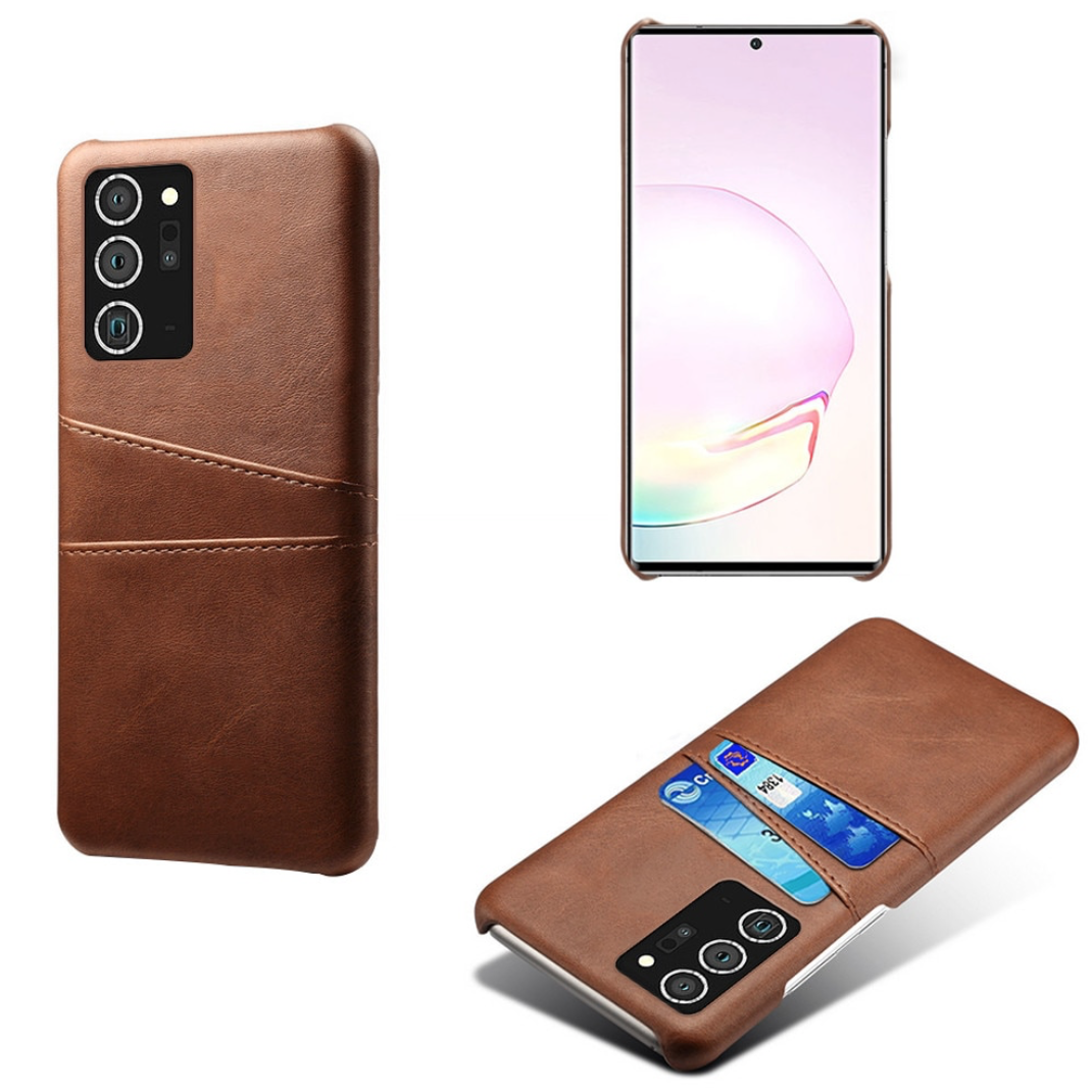 Samsung Note20 Ultra skal fodral skydd skinn kort kredit visa - 11