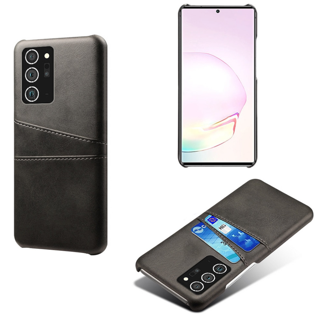 Samsung Note20 Ultra skal fodral skydd skinn kort kredit visa - 2