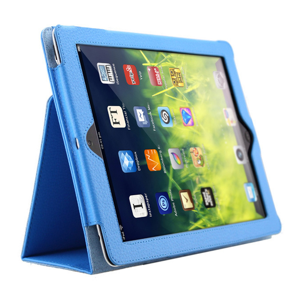 Alla modeller iPad fodral/skal/skydd röd grön lila blå rosa - - 12