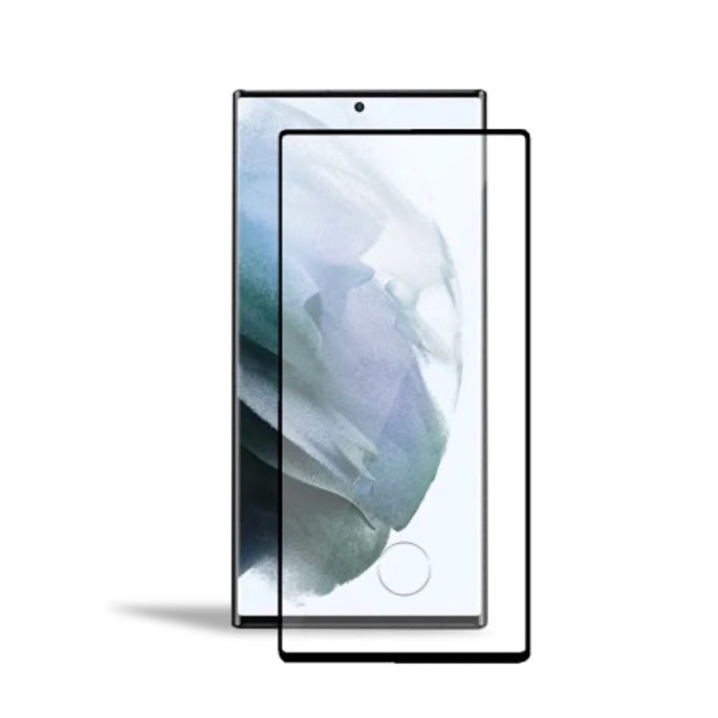 Samsung S22 ULTRA skärmskydd 9H passar skal fodral laddare - 7