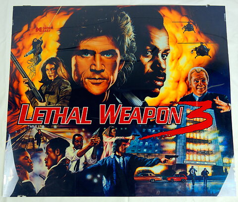 Toppglas (Translite) Lethal weapon 3