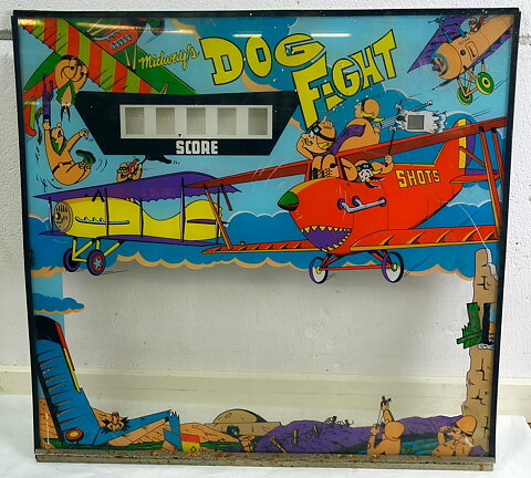 Toppglas Dog fight Midway arcade -68