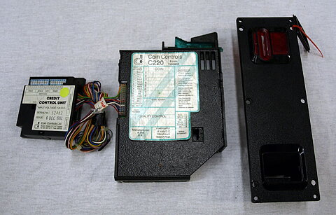 Elektronisk Myntsil C220 med panel, Svenska äldre mynt