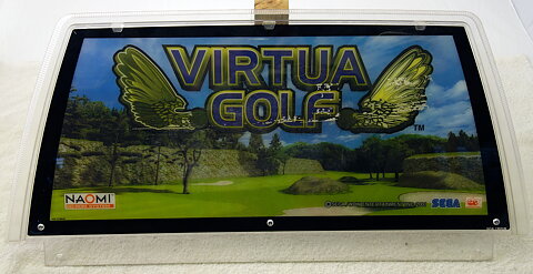 Sega Toppskylt Virtua golf
