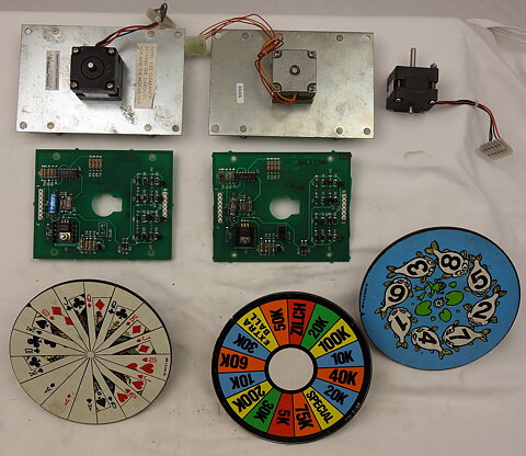 Motor, optokort, hjul Williams