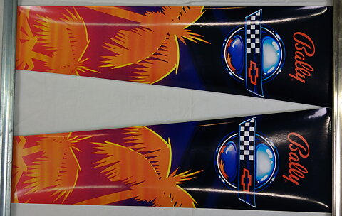 Sideart toppboxdekal Corvette