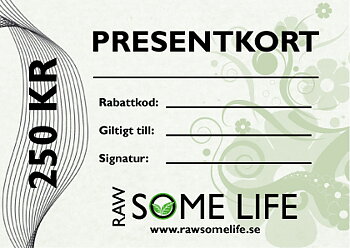 Gift Card Rawsome Life