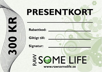 Gift Card Rawsome Life