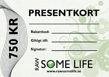 Gift Card Rawsome Life