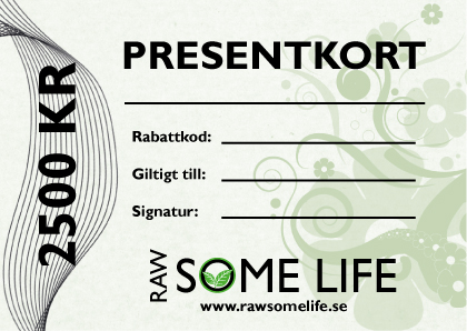 Gift Card Rawsome Life