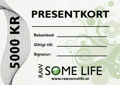 Gift Card Rawsome Life