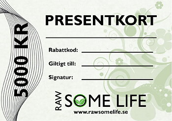 Gift Card Rawsome Life
