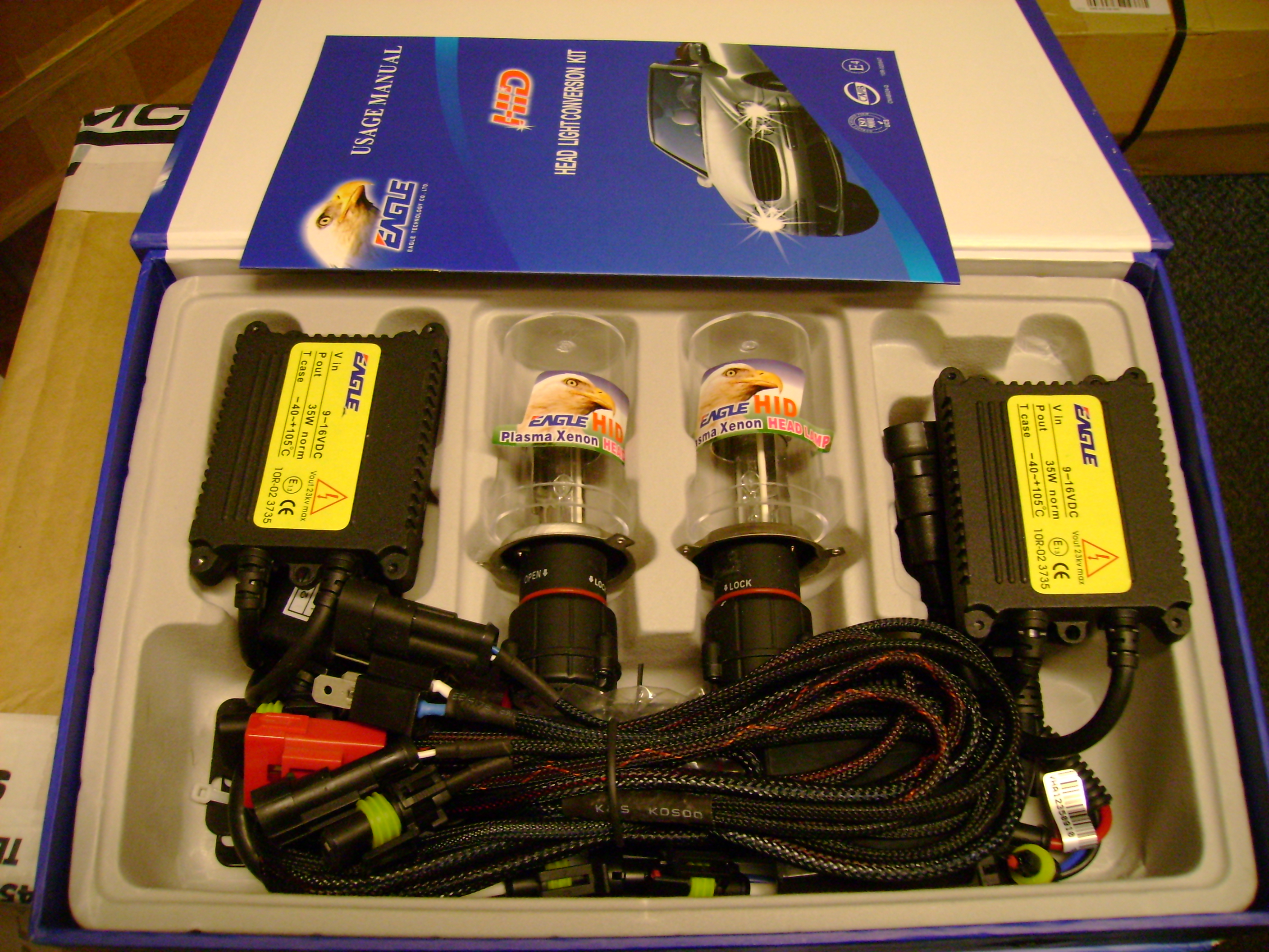 Xenon kit Bi-Xenon H4 6000K Slim - 2