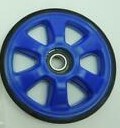 SPOKED REAR AXLE G.WHEEL BLUE