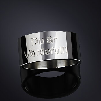 Ring "Du är Värdefull!"