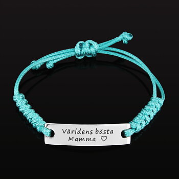 Fåtal kvar!  Armband Happy "Världens bästa Mamma"