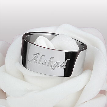 Ring "Älskad"