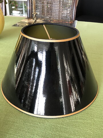 Svart Lackskärm