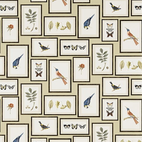 Taveltapet "Picture gallery", sand