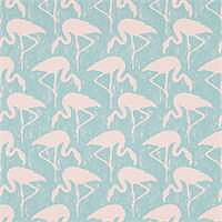 Flamingos, rosa/grön