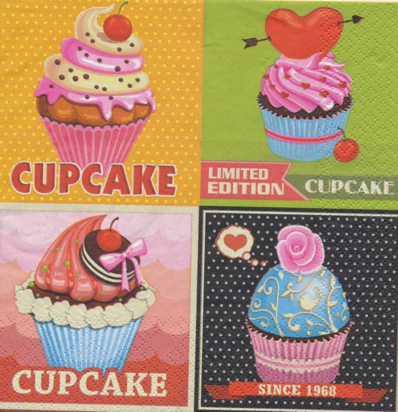 Många  Cupcakemotiv   - 2