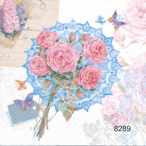 Pastellfärgade blommor 