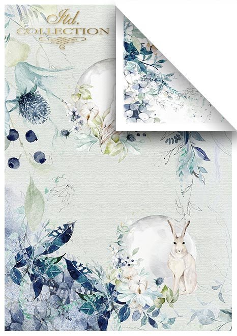 Scrapbooking papers SCRAP-050 ''The world of ice porcelain'' - 11