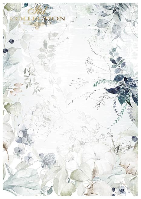 Scrapbooking papers SCRAP-050 ''The world of ice porcelain'' - 4