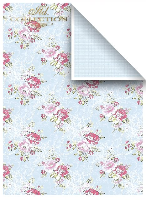 Scrapbooking papers SCRAP-041 ''blue dreams'' - 5