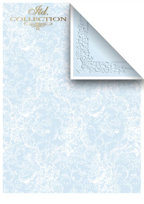 Scrapbooking papers SCRAP-041 ''blue dreams'' - 14