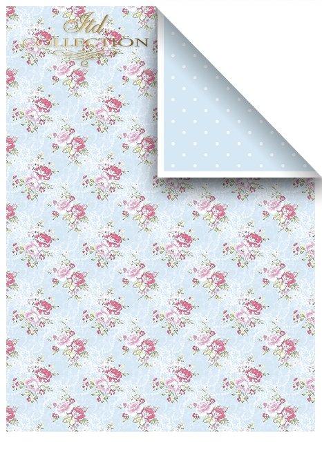 Scrapbooking papers SCRAP-041 ''blue dreams'' - 11