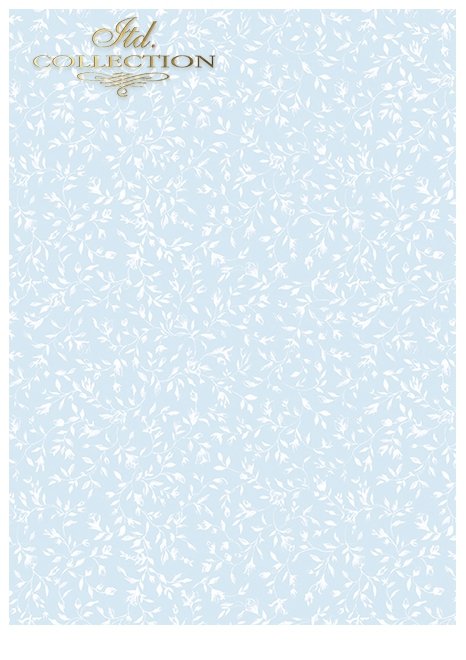 Scrapbooking papers SCRAP-041 ''blue dreams'' - 16