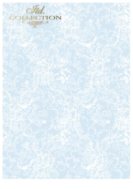 Scrapbooking papers SCRAP-041 ''blue dreams'' - 12