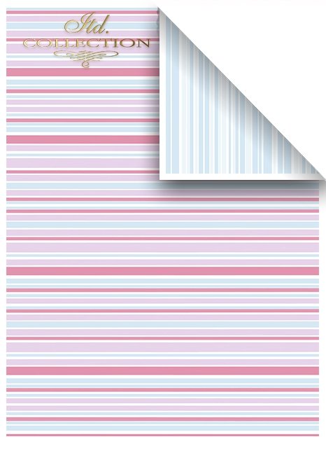 Scrapbooking papers SCRAP-041 ''blue dreams'' - 8