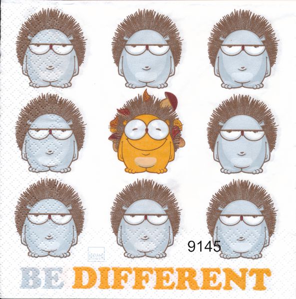 Be different
