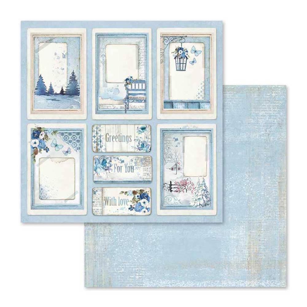 Paper Pack  Stamperia - Blue Land SBBL47 - 8