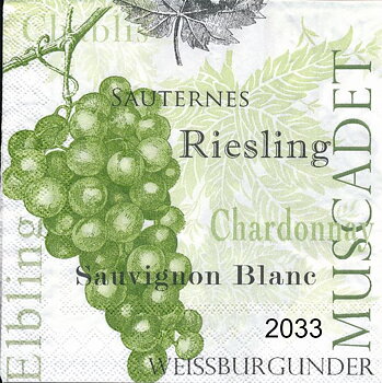 Gröna vindruvor Riesling